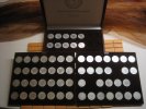 BRD 72 x 5 DM Silberadler Komplette Sammlung 5 DM Silberadler 72 Stück ohne 1958 J