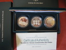 USA 3 x 1 Dollar USA 3 x 1 Dollar 1994 US. Veterans 3 Coin Set
