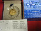 Frankreich 50 Euro 50 Euro Pompidou Gold