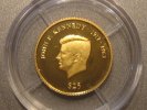 Liberia 25 Dollars Gold 1/20 Unze Liberia 25 Dollar 2000 Kennedy