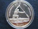 Litauen 10 Latu 1994 PP Proof Olympia Atlanta 10 Latu Rudern 39,00 EUR 