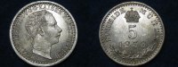 &Ouml;sterreich 5 Kreuzer 1858 A f.Stgl. &Ouml;sterreich 5 Kreuzer 1858 A 25,00 EUR 