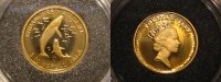 Tokelau 10 Tala 2003 PP Proof  Tokelau 10 Tala 2003 Wale 1/25 Unze Gold 69,95 EUR 
