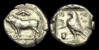 GREEK - CYPRUS GR-JKTQ - CYPRUS - Paphos. Stasandros, AR Stater, ca.450BC.....VERY-RARE.....