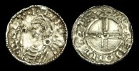 BRITAIN - ANGLO-SAXON penny SA-JKQP - CNUT - Short Cross Penny, ca.1029-36AD.