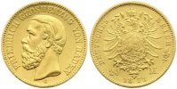 Baden 20 Mark Gold Friedrich I. 1856-1907. Picture