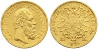 Württemberg 20 Mark Gold Karl 1864-1891. Picture