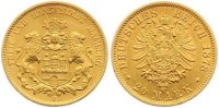 Hamburg 20 Mark Gold Picture