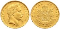 Frankreich 20 Francs Gold Napoleon III. 1852-1870. Picture