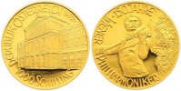 Österreich 1000 Schilling Gold Gold Zweite Republik nach 1945. Picture