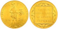 Niederlande-Königreich Dukat Gold Wilhelmina I. 1890-1948.