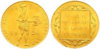Niederlande-Königreich Dukat Gold Wilhelmina I. 1890-1948.