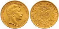 Preußen 20 Mark Gold Wilhelm II. 1888-1918.