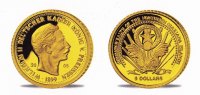 Nördliche Marianen 5 Dollars Nördl. Marianen 5 Dollars Gold 1/25 Unze, Kaiser Wilhelm II.