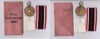 3.Reich 3.Reich KRIEGS-VERDIENSTMEDAILLE 1939 am Band mit Verleihungstüte