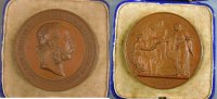 Österreich AE-Preismedaille 1873 Weltausstellung Wien