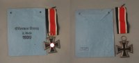 3. Reich Eisernes Kreuz 2.Klasse 1939 mit Verleihungstüte und Band