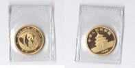 China 5 Yuan CHINA PANDA 1/20 UNZE GOLD 1988