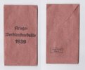 3. Reich VERLEIHUNGSTÜTE KRIEGS-VERDIENSTMEDAILLE 1939