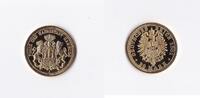Deutsches Reich 20 Mark HAMBURG 20 MARK 1881 J - Nachprägung 2007
