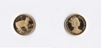 Isle of man Crown ISLE OF MAN CROWN 1988 Gold -Katze-