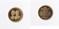 Deutschland GOLDMEDAILLE -STAATSBESUCH DES BELGISCHEN KÖNIGSPAARES 1971-