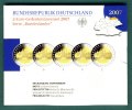Bundesrepublik Deutschland Offizieller Blister 2 Euro A-J  2007 Polierte... 59,00 EUR 