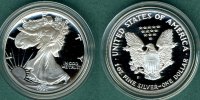 USA 1 Dollar Silver Eagle 1 oz. Ag / im Originaletui mit Zertifikat