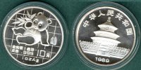 China 10 Yuan Panda 1 oz. Ag