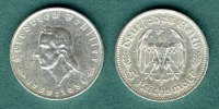 III. Reich 5 Reichsmark Friedrich von Schiller