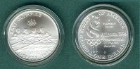 USA 1 Dollar 1996 D stgl. Olympiade - Rudern 175,00 EUR 