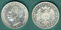 Baden 5 Mark 1913 G vz/stgl. Friedrich II. 169,00 EUR 