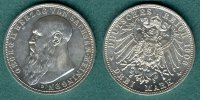 Sachsen-Meiningen 3 Mark 1908 D vz/stgl. Georg II. 229,00 EUR 
