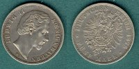 Bayern 5 Mark 1876 D ss/vz Ludwig II. 89,00 EUR 