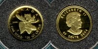 Canada 50 Cents Elch 1/25 oz. Au