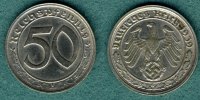 Drittes Reich 50 Reichspfennig 1939 G ss/vz J.365 69,00 EUR 