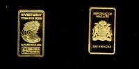 Malawi 250 Kwacha INVESTMENT COIN BAR Liberty