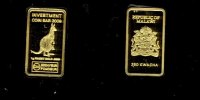 Malawi 250 Kwacha 2009 PP INVESTMENT COIN BAR   K&auml;nguruh 79,00 EUR 