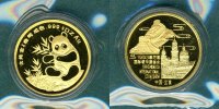 China München - Panda 1/2 oz. Au originalverschweisst mit COA & Holzbox