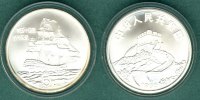 China 5 Yuan Segelschiff China Queen Picture