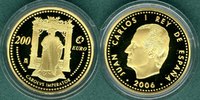 Spanien 200 Euro Kaiser Karl V. / mit COA Picture