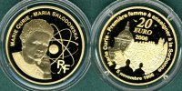 Frankreich 20 Euro Marie Curie / mit COA Picture