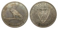 Weimarer Republik 3 Mark Rheinlandräumung