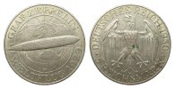 Weimarer Republik 5 Mark Zeppelin