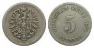Kaiserreich 5 Pfennig
