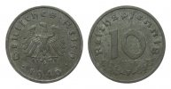 alliierte Besetzung 10 Pfennig 