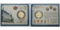Luxemburg 2 Euro Großherzog Henri plus Aufsteller