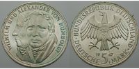 Deutschland, Bundesrepublik 5 DM Humbold, Wilhelm und Alexander v. (Archivbild)