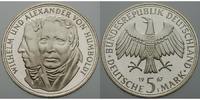 Deutschland, Bundesrepublik 5 DM Humbold, Wilhelm und Alexander v.