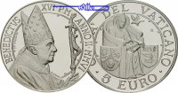 Vatikan 5 Euro Frieden, inkl. Etui & Zertifikat & Schuber